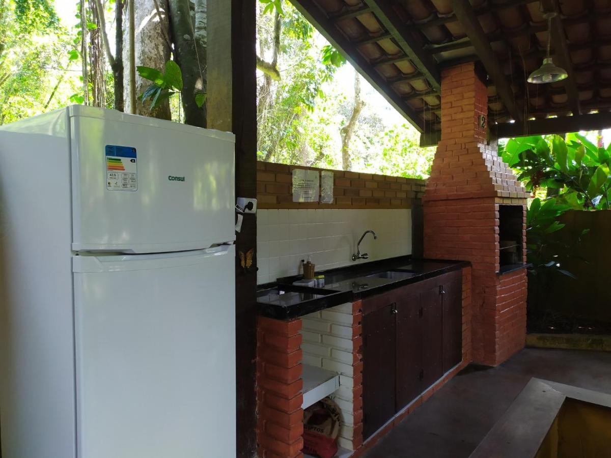 Chale Pousada Da Aldeia Boicucanga Bagian luar foto